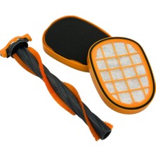 İcanpares Philips Uyumlu XC8349 Aqua Plus Süpürge Başlık Fırçası ve Filtresi 2 Adet