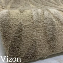 Yaprak Model Kumaştan Welsoft Lastikli Halı Örtüsü