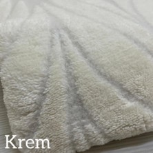 Yaprak Model Kumaştan Welsoft Lastikli Halı Örtüsü