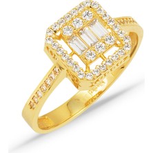 Sarı Altın Baget Yüzük