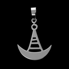 TabiTela 925 Ayar gümüş kolye tekne   SM3824