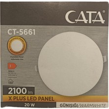 Cata 20W x Plus LED Panel - Gün Işığı CT-5661