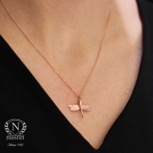 925 Ayar Gümüş Yusufçuk Kolye