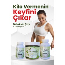 Detoksia Çay 60 GÜNLÜK  & 45 ADET Kapsül 2'li Set x 2 PAKET 