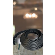 Solutex ÜRETİCİDEN Siyah Çim Ayırıcı - Peyzaj Sınırlayıcı - Toprak Taş Ayıracı -25 Metre Çim Şekillendirici 40 Adet Sabitleme Kazığı ile birlikte