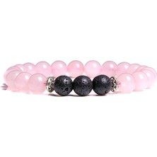 FuhaoshopC 19CM Tarzı Tip 32 Klasik Doğal Siyah Oniks Boncuk Bileklik Erkek Moda Volkanik Lava Boncuklu Aslan Başlı Bilezik Kadın Erkek Takı Hediye (Yurt Dışından)