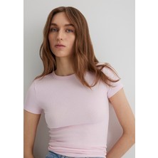 Mavi Pembe Basic Tişört 1613081-89200