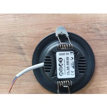 YL38 0530 Siyah Kasa LED Spot 5W 3 Renkli