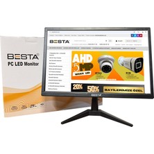 Besta BST-19WS 19'' 5ms 1440X900 Vga+Hdmı Siyah LED Monitör