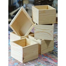 Teknotrust Dekoratif Ahşap Kutu 20X20 cm