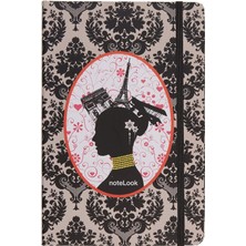 Scrikss Paris Siyah Kadife A5 Çizgisiz Defter