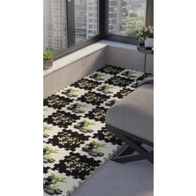 Dijital Baskılı Taş Desenli Balkon Halısı/yapboz Halı/puzzle Halı/ Japon Halı