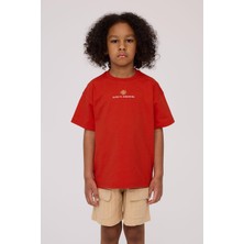 Nebbati Bg Store Erkek Çocuk Kırmızı Tshirt
