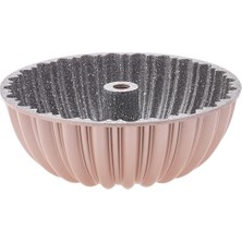 Cake Pro Dilimli Rosegold Döküm Kek Kalıbı