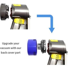 Enachanrited V7 V8 Elektrikli Süpürge Aksesuarları Için 2x Post Hepa Filtre Süpürge Ev Motoru Arka Kapaklar Aletler Parçalar (Yurt Dışından)