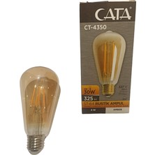 Cata 4WATT Rustik Ampul - Amber CT-4350