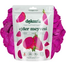 Dokuru Dondurularak Kurutulmuş Mor Ejder Meyvesi 30 gr