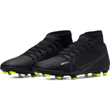 Nike Mercurial Superfly 9 Club Fg/mg Football Shoes Black Çoklu Zemin Kramponu Siyah