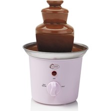 3 Katlı Çikolata ÇEŞMESI,60W, Paslanmaz Çelik Kule, Isıtmalı Kase, 2 Fonksiyon,