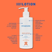 Athenias Niacinamide, E ve C Vitamini Içeren Vücut Losyonu 250 ml Uzun Süre Nem x 2 Adet