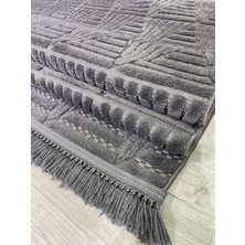 Nirvana, Pamuk Tabanlı Iskandinav Desenli Yıkanabilen Yumuşak Örgü Dokuma Kilim