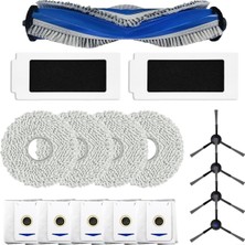 Enachanrited T30 Pro Omnı / Max DDX14 Elektrikli Süpürge Ana Yan Fırça Hepa Filtre Paspas Bezi Aksesuarları (Yurt Dışından)