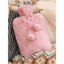 Duffa Peluş Kılıflı Sıcak Su Torbası 2 Lt Kare Yumuşak Yıkanabilir Peluş Kılıflı Su Torbası