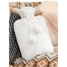Duffa Peluş Kılıflı Sıcak Su Torbası 2 Lt Kare Yumuşak Yıkanabilir Peluş Kılıflı Su Torbası