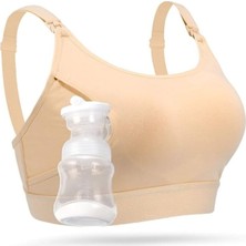 Hands-Free Pompa ve Emzirme Sütyeni, Patentli Tasarım, Ayarlanabilir Askılar ve Tek Elle Kullanım