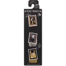 Mıknatıslı Mini Kitap Ayracı Tablolar 3 Adet