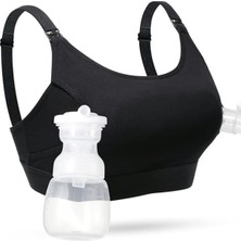 Hands-Free Pompa ve Emzirme Sütyeni, Patentli Tasarım, Ayarlanabilir Askılar ve Tek Elle Kullanım