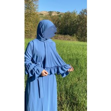 Bayram Giyim Fırfırlı Elbise