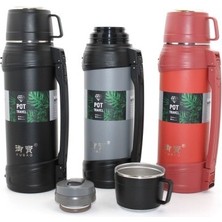 Paslanmaz Çelik Çift Katmanlı Termos 2.0 Lt