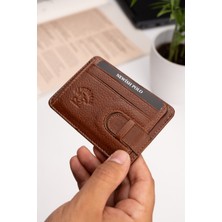 Newish Polo Erkek Hakiki Deri Cüzdan ve Kartlık – newpolo182 - Taba