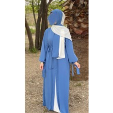 Kuşak Kol Detaylı Abaya Ferace