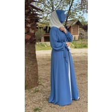 Kuşak Kol Detaylı Abaya Ferace