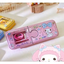 Sanrio My Melodi Melody Çarpım Tablolu Kırtasiye Set Kalemlik Kalem Kutusu Doğum Günü