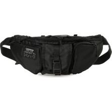 Lumberjack FUSION BODY 5FX Siyah Unisex Bel Çantası