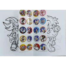 Bundle Island 4 Adet Stickerli Boyama Kitabı ve 12 Li Kuru Boya Kalemi (Roblox/sonic/pocemon/labubu)