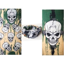 Motorcu Boyunluk Baf Buff Bandana 25X48 cm Model 5