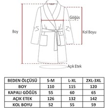 Triga Kadife Kapüşonlu Bornoz  Pamuk