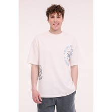 Lumberjack ml Dext 11-413401 5fx Ekru Erkek Kısa Kol T-Shirt