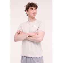 Lotto M-Sımpson Tee 5fx Gri Erkek Kısa Kol T-Shirt