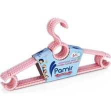 6 Adet Boncuk Desenli Pamir Çocuk Elbisesi Askısı