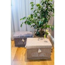 Keçe Mini Kapaklı Organizer Hurç