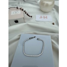 Jewels Of Hope Zirkon Taşlı Su Yolu Bileklik 