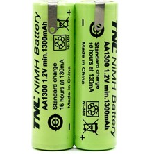 Braun 4510 Traş Makinesi Uyumlu Aa 2.4V 1300MAH Şarjlı Kalem Pil