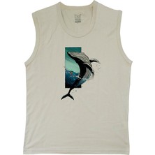 Raf Coll Erkek Kolsuz Tişört Dijital Baskılı