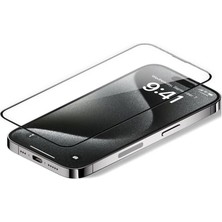 Leybaks Apple iPhone 16E  Kolay Takılır Cam Ekran Koruyucu