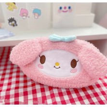 Sanrio My Melodi Melody Pembe Peluş Kalemlik Kalem Kutu Makyaj Çantası Düzenleyici Hediye